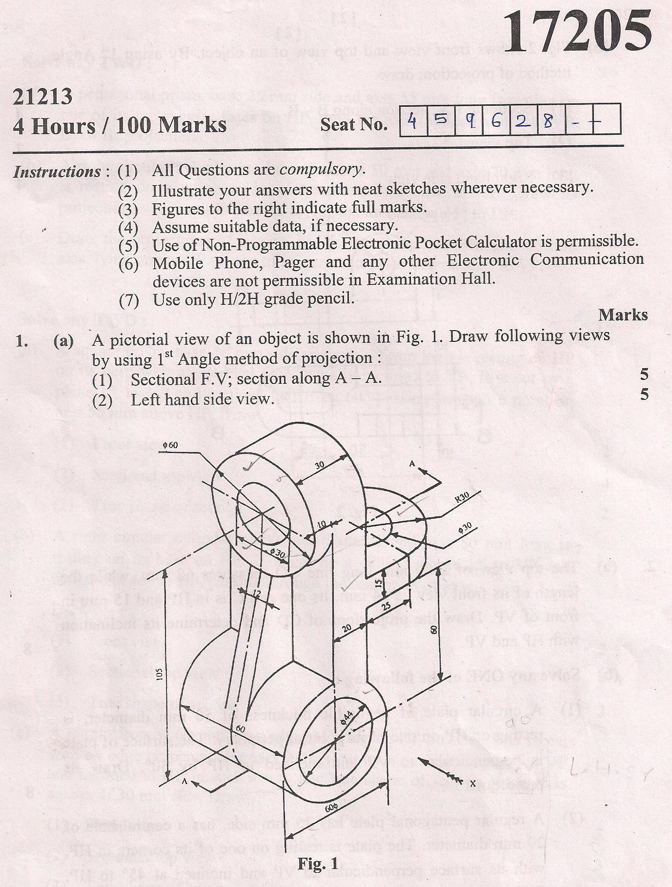 technical drawing engineering graphics pdf